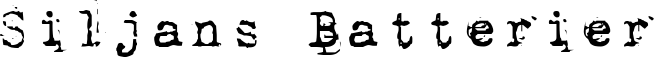 Siljans Batterier